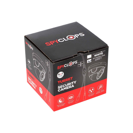 Metra Spyclops 5MP Turrent Dome Style Coax Camera