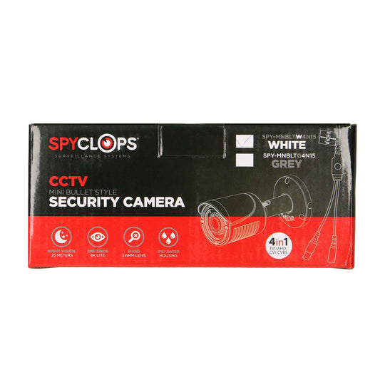 Metra Spyclops 5MP/4K Lite CCTV Mini Bullet Style Camera