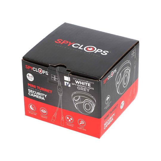 Metra Spyclops 5MP Mini Turret Dome Style Coax Camera