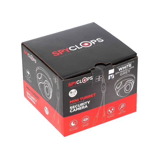 Metra Spyclops 5MP Mini Turret Dome Style Coax Camera