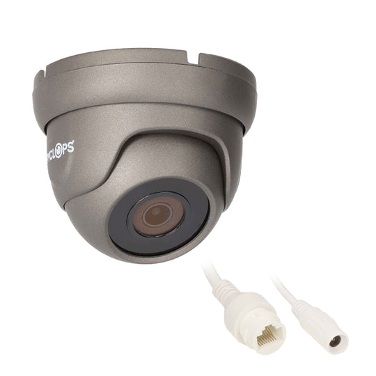 Metra Spyclops PoE 5MP Mini Turret Dome Style IP Camera