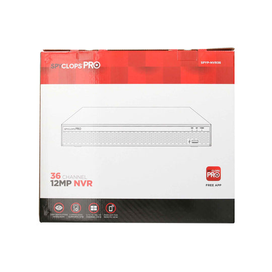 Metra Spyclops 36 Channel AI 4K Plus NVR