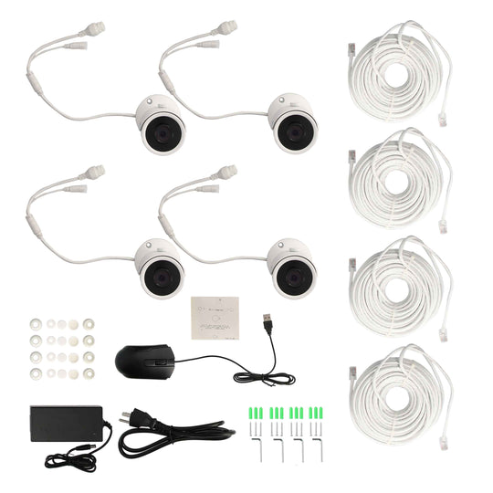 Metra Spyclops 4 Channel PoE 4K NVR Kit