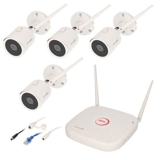 Metra Spyclops 4 Channel Wireless NVR Kit