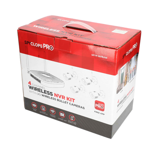 Metra Spyclops 4 Channel Wireless NVR Kit