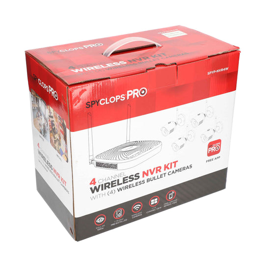 Metra Spyclops 4 Channel Wireless NVR Kit