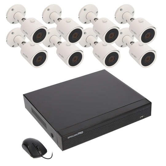 Metra Spyclops 8 Channel PoE 4K NVR Kit
