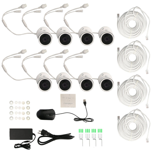Metra Spyclops 8 Channel PoE 4K NVR Kit