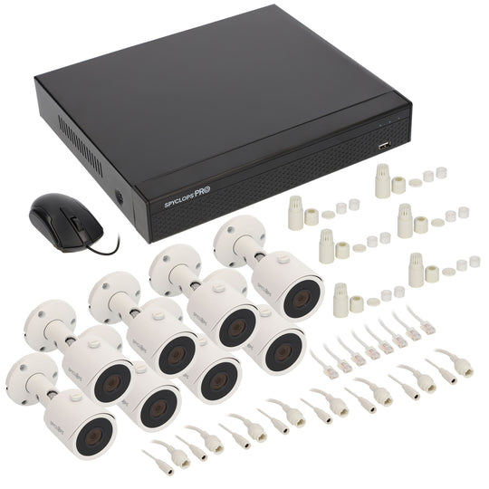 Metra Spyclops 8 Channel PoE 4K NVR Kit