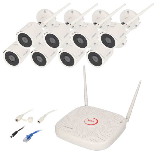 Metra Spyclops 8 Channel Wireless NVR Kit