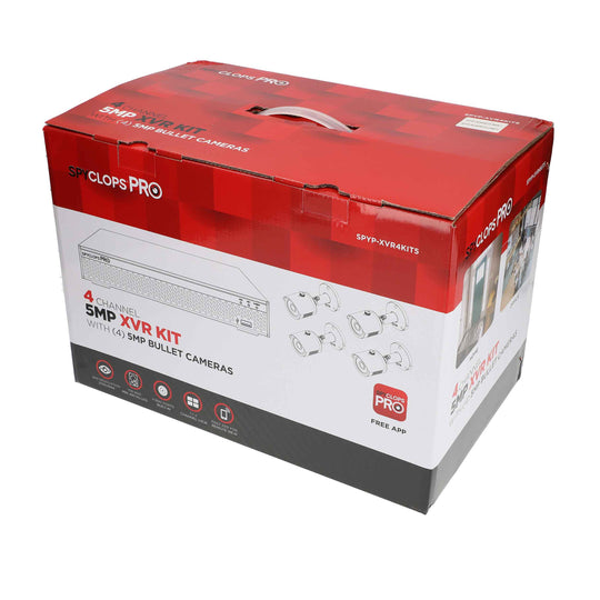 Metra Spyclops 4 Channel 5MP XVR Kit