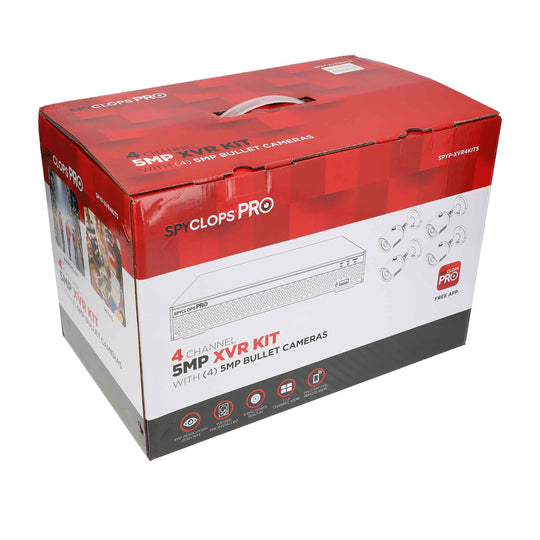 Metra Spyclops 4 Channel 5MP XVR Kit