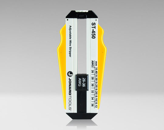 Jonard Tools Adjustable Wire Stripper, 26-36 AWG