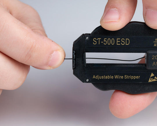 Jonard Tools Adjustable Wire Stripper, 20-30 AWG, ESD Safe
