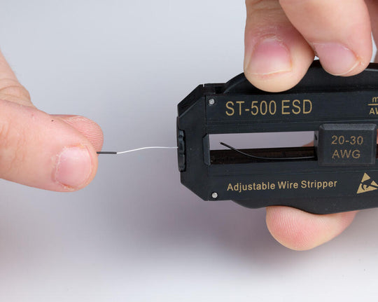 Jonard Tools Adjustable Wire Stripper, 20-30 AWG, ESD Safe