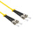 ST-ST Singlemode OS2 Duplex 9/125 Fiber Patch Cable, UL, ROHS