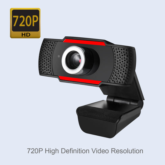 Adesso CYBERTRACK H3 720P HD USB Webcam with Built-in Microphone