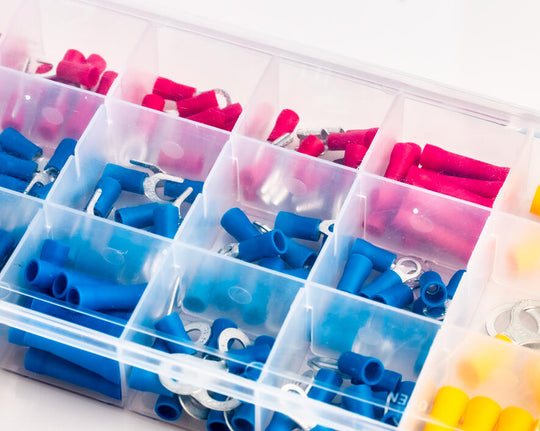 Jonard Tools Solderless Ring and Lug Terminal Kit, 178 Pcs