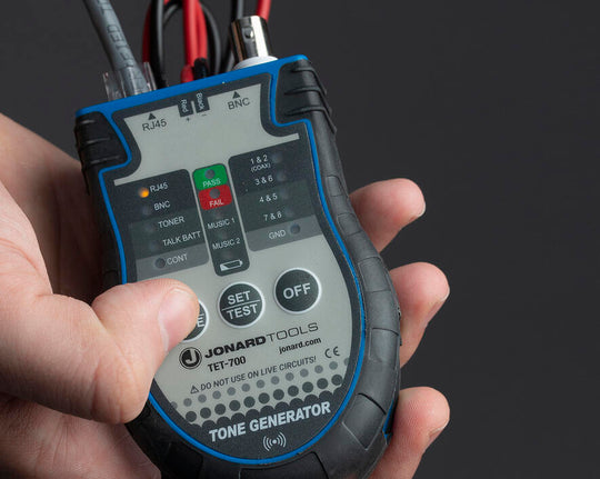 Jonard Tools Cable Tester Tone & Probe Kit+ w/ ABN
