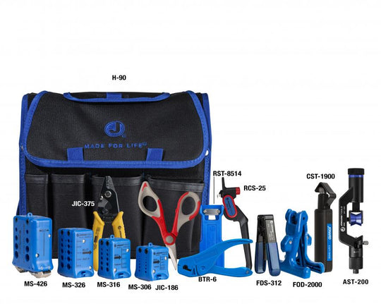 Jonard Tools Advanced Fiber Optic Cable Access Kit, TK-106