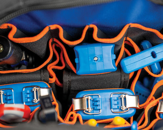 Jonard Tools Backpack Fiber Optic Mid Span Slit & Ring Tool Kit (1.2 mm-22.6 mm)+