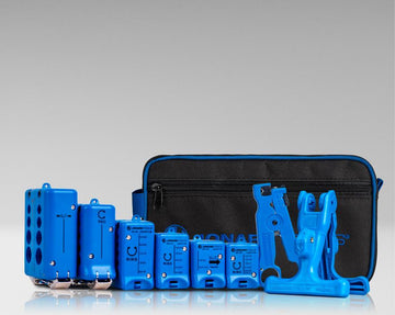 Jonard Tools Fiber Optic Mid Span Slit & Ring Tool Kit (1.2 mm-18.2 mm), TK-108