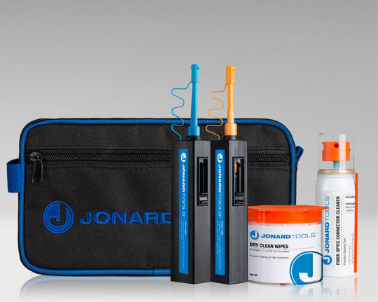 Jonard Tools Fiber Optic Connector Cleaning Kit, TK-182