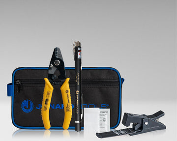 Jonard Tools Fiber Optic Connector Clean and Prep Kit, w/ Cleaver