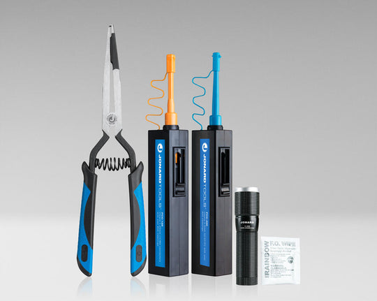 Jonard Tools Fiber Optic Connector Cleaning Kit