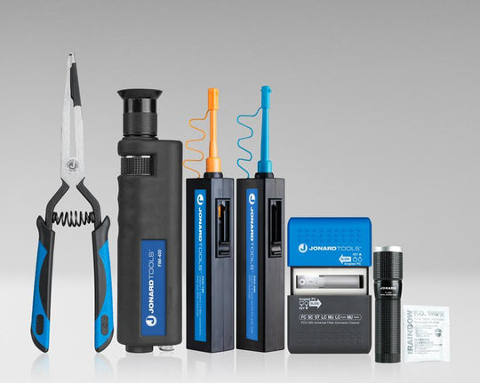 Jonard Tools Fiber Connector Cleaning And Inspection Kit, TK-189