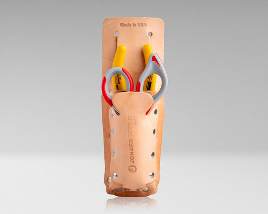 Jonard Tools Fiber Stripper & Kevlar® Shears Kit, Leather Pouch