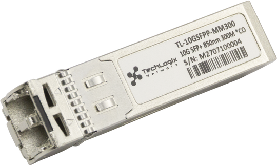 Techlogix Networx TL-10GSFPP-MM300 10GBASE-SR SFP+ 850nm 300m DOM Transceiver - Multimode Fiber