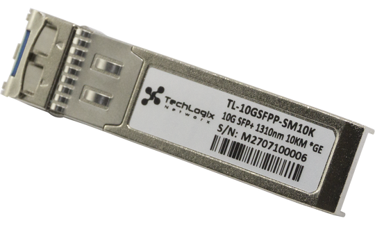 Techlogix Networx TL-10GSFPP-SM10K 10GBASE-LR SFP+ 1310nm 10km DOM Transceiver - Single Mode Fiber