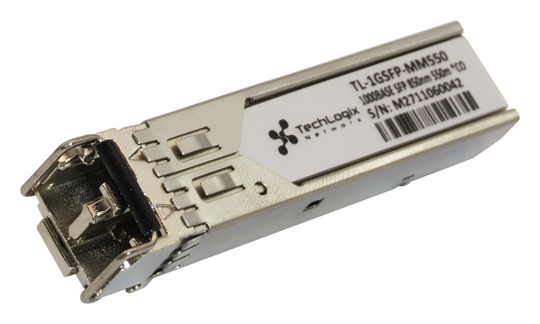 Techlogix Networx TL-1GSFP-MM550 1GBASE-SX SFP 850nm 550m DOM Transceiver -- Multimode Fiber