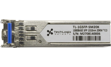 Techlogix Networx TL-1GSFP-SM20K 1GBASE-LX/LH SFP 1310nm 20km DOM Transceiver -- Single Mode Fiber