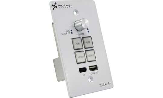 Techlogix Networx TL-CAV-01-HD All-in-one meeting room & classroom AV system -- 2 HDMI inputs