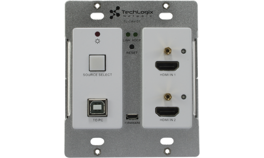 Techlogix Networx TL-CAV-01-HD All-in-one meeting room & classroom AV system -- 2 HDMI inputs