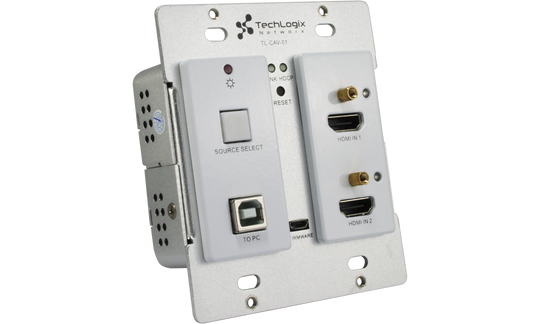 Techlogix Networx TL-CAV-01-HD All-in-one meeting room & classroom AV system -- 2 HDMI inputs