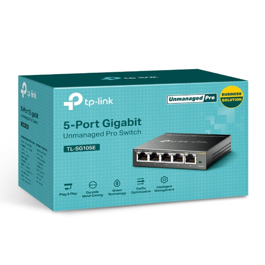 TP-Link TL-SG105E 5-Port Gigabit Easy Smart Switch