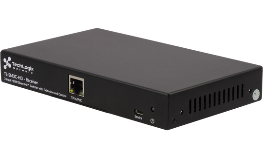 Techlogix Networx TL-SM3C-HD Share-Me under-table switcher & receiver with 3 HDMI inputs