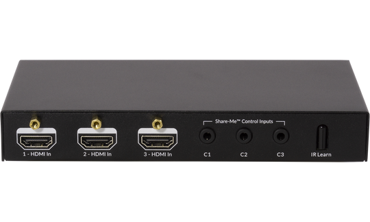 Techlogix Networx TL-SM3C-HD Share-Me under-table switcher & receiver with 3 HDMI inputs