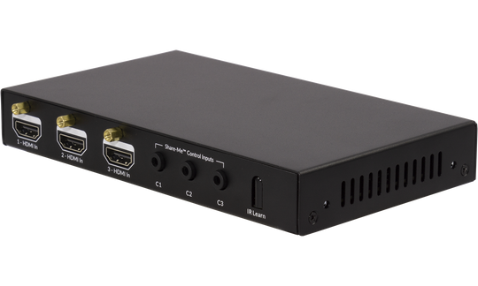 Techlogix Networx TL-SM3C-HD Share-Me under-table switcher & receiver with 3 HDMI inputs