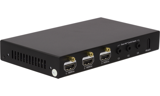 Techlogix Networx TL-SM3C-HD Share-Me under-table switcher & receiver with 3 HDMI inputs