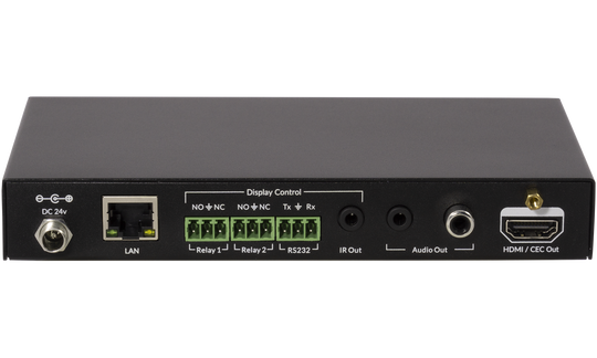 Techlogix Networx TL-SM3C-HDV Share-Me under-table switcher & receiver with 2 HDMI & 1 VGA inputs