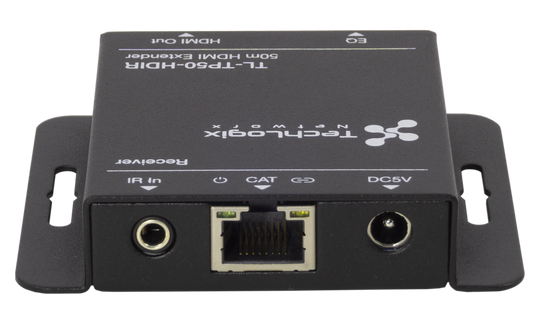 Techlogix Networx TL-TP50-HDIR HDMI & IR over Shielded Twisted Pair Cable Extender -- 50m