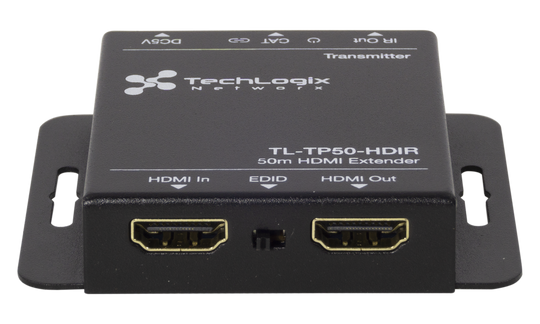 Techlogix Networx TL-TP50-HDIR HDMI & IR over Shielded Twisted Pair Cable Extender -- 50m