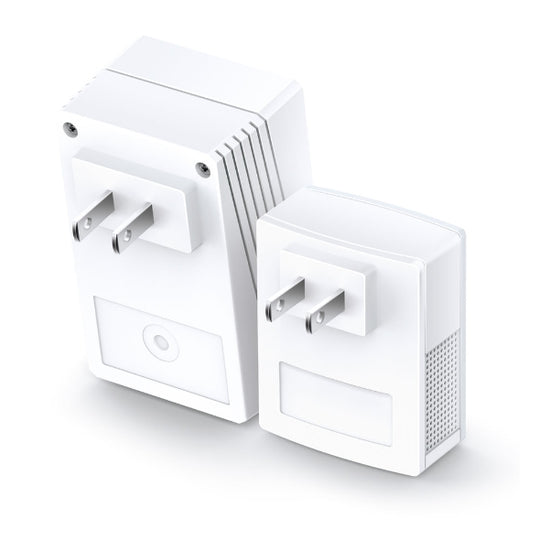 TP-Link TL-WPA4220KIT 300Mbps Wi-Fi Range Extender, AV600 Powerline Edition