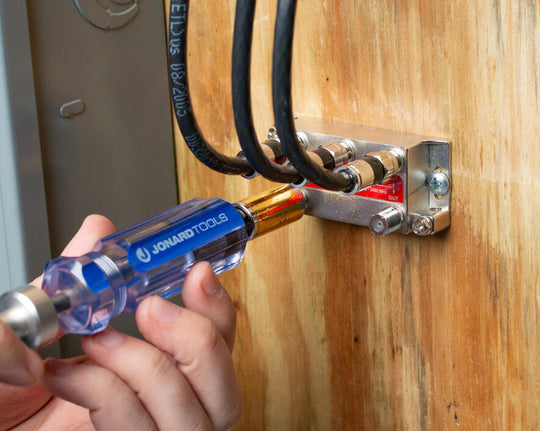 Jonard Tools Terminator Tool with Prongs, 9"