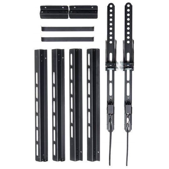 Rhino Brackets Low Profile Tilting Anti-Theft TV Wall Bracket for 32-65" Screens with 5ft HDMI Cable
