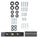 Rhino Brackets Low Profile Tilting Anti-Theft TV Wall Bracket for 32-65" Screens with 5ft HDMI Cable